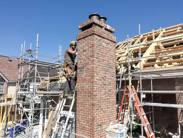 New chimney installation completed by Indian Trail Chimney Sweep in Indian Trail, NC